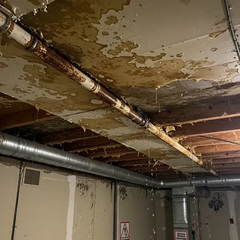 Ceiling Water Damage Repair in Rapid City, MI