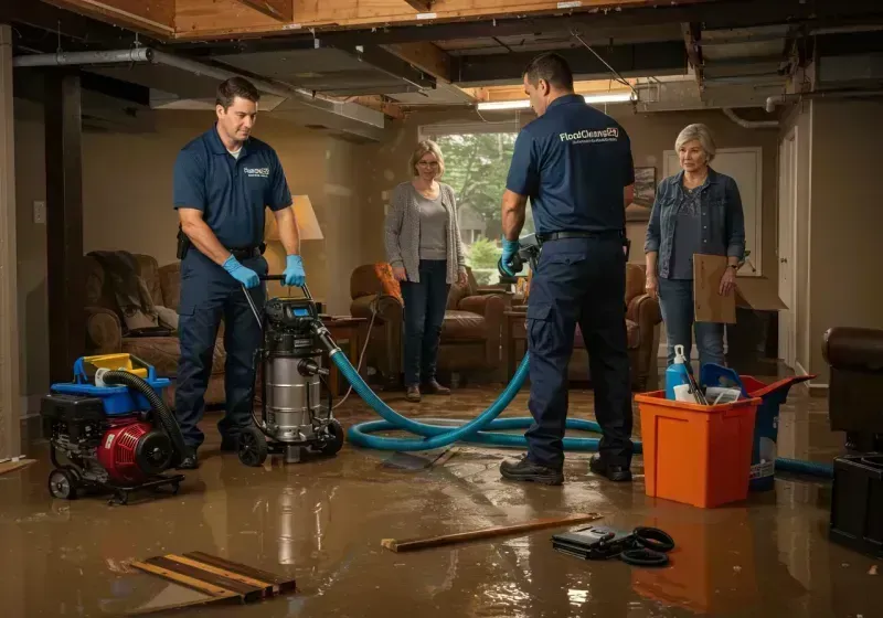 Basement Water Extraction and Removal Techniques process in Rapid City, MI